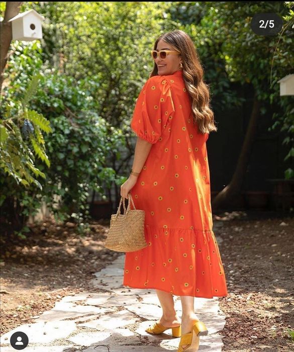 Красивое, яркое, летнее платье