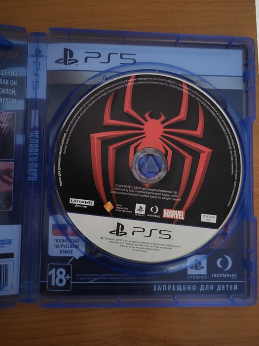 Miles Morales человек паук ps5 обмен