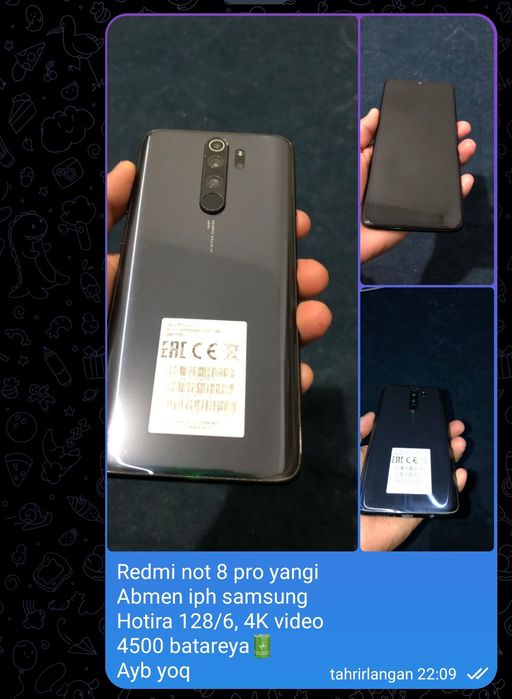 Redmi note 8 pro ideal