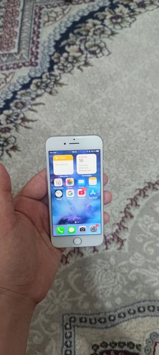 Apple Iphone 7 256GB Silver Oq Original Holati Yaxshi 256GB Flagman