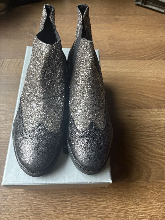 Vand ghete dame 37 , piele si gliter Noi