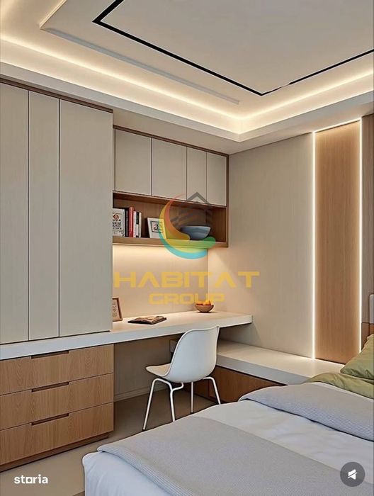 Pallady 3 camere 92 mp + curte 117 mp  12 min. metrou Teclu
