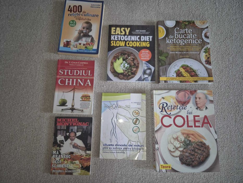 Carti de nutritie, alimentatie sanatoasa si retete culinare