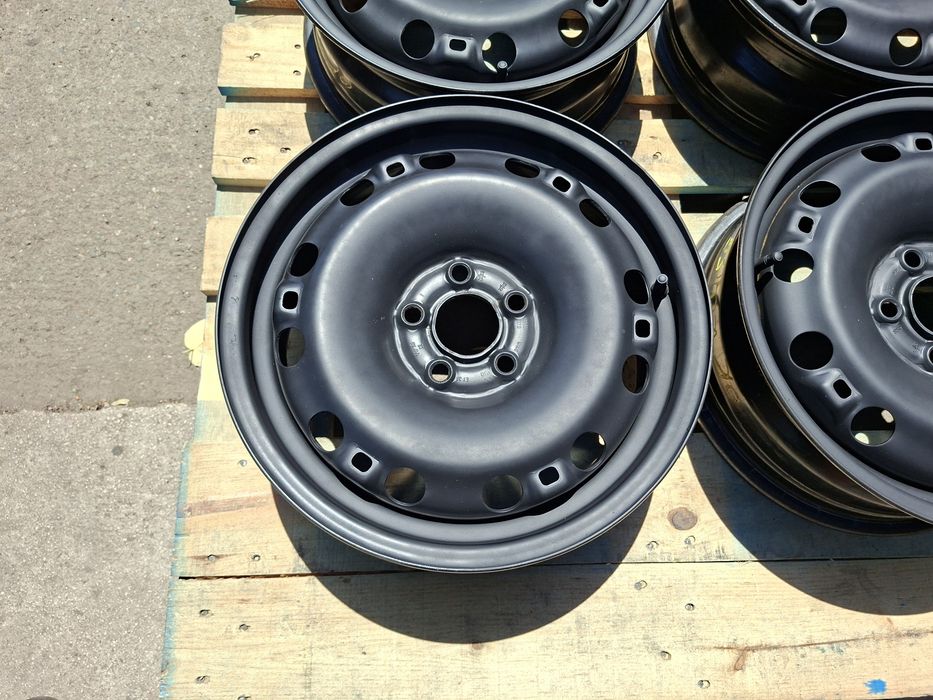 15" 5Х100мм Фолксваген, Сеат, Шкода 5x100 Стоманени джанти