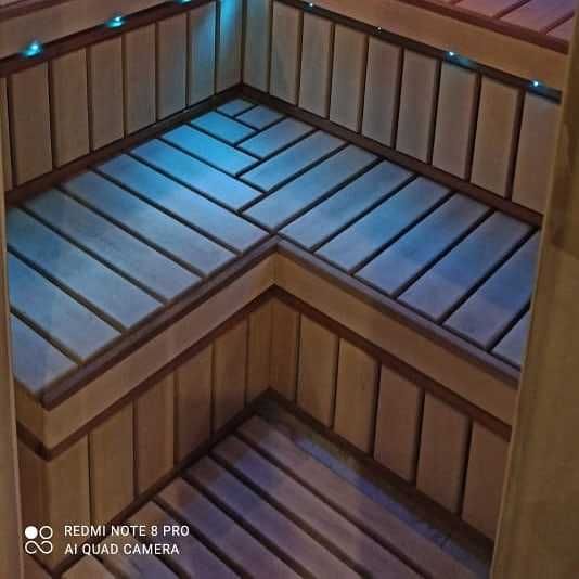 Отделка саун бань