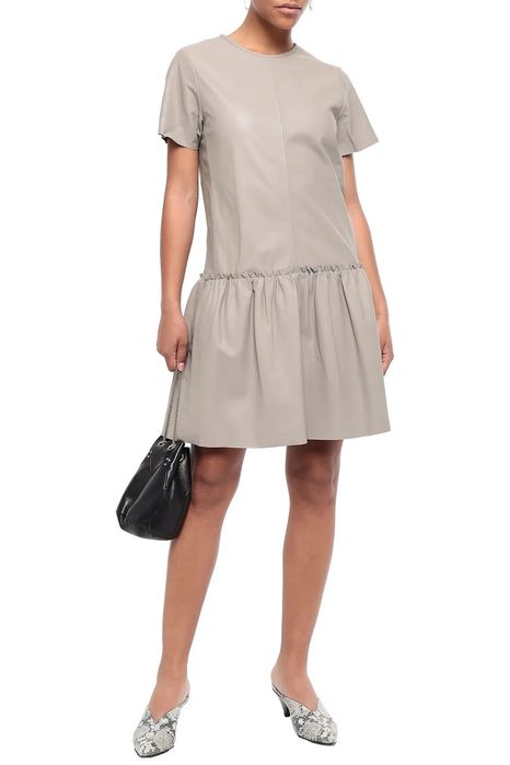 Rochie piele naturală