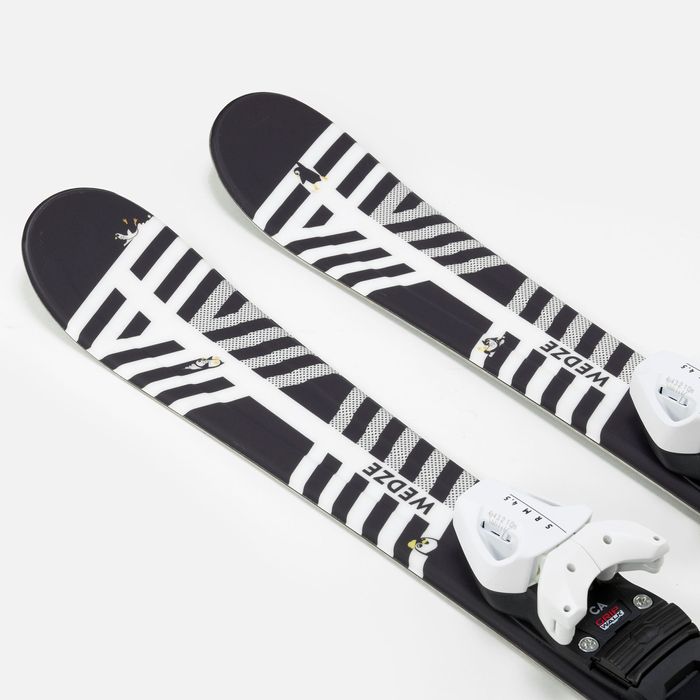 Schiuri cu legături Boost 500 Negru-Alb - produs resigilat Decathlon