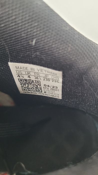 Ghete Adidas 36 2/3