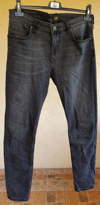 Blugi/Jeans Lee Malone Negri/Dark Wash W32L32