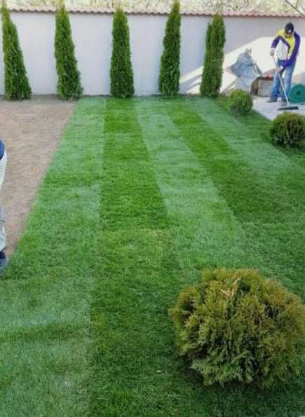 Gazon rulou Insamantare si sisteme de irigatii