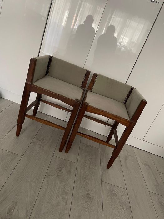 Mid century 2 scaun de colt modern vintage