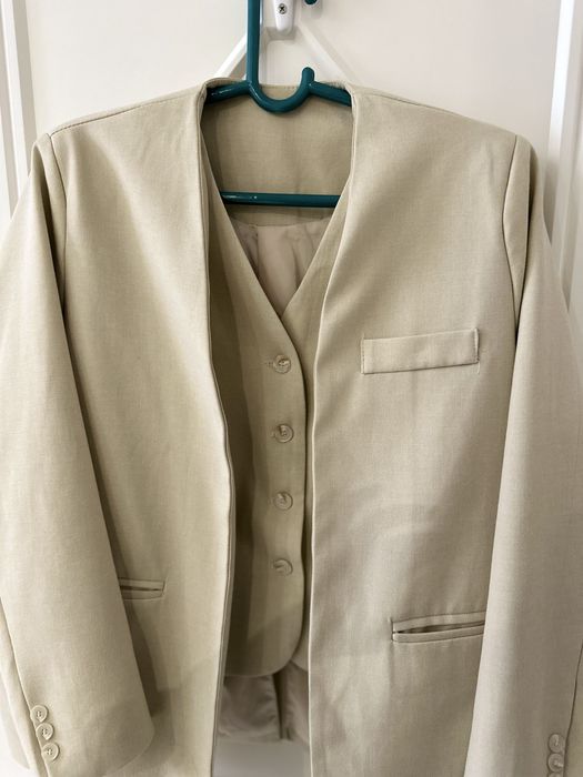 Пиджак+обманка жилет