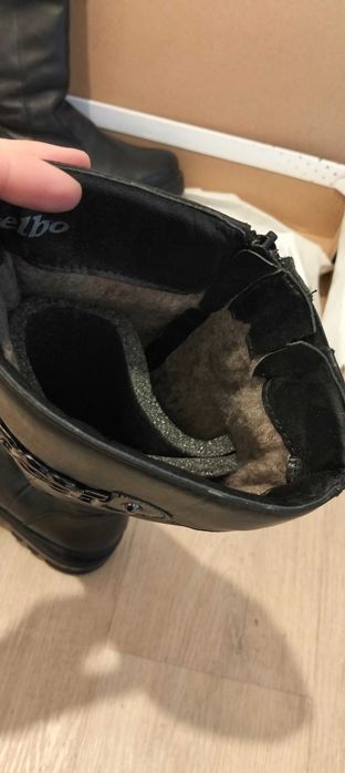 Cizme dama de piele Marelbo