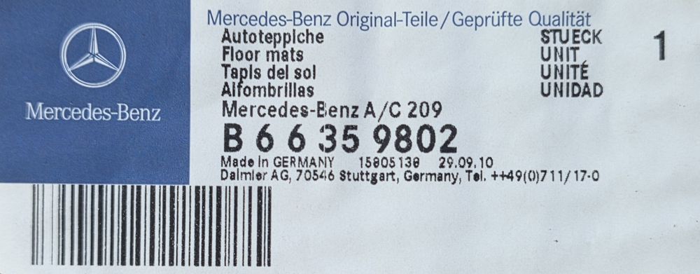 Presuri Interior Mercedes CLK C209, W210, W/X̌ 164, W211, W212, W221, W168, S 217 Coupe, X470, G400, SLK R171 / 172, EQC, GLC TOATA GAMA 1990 - 2026