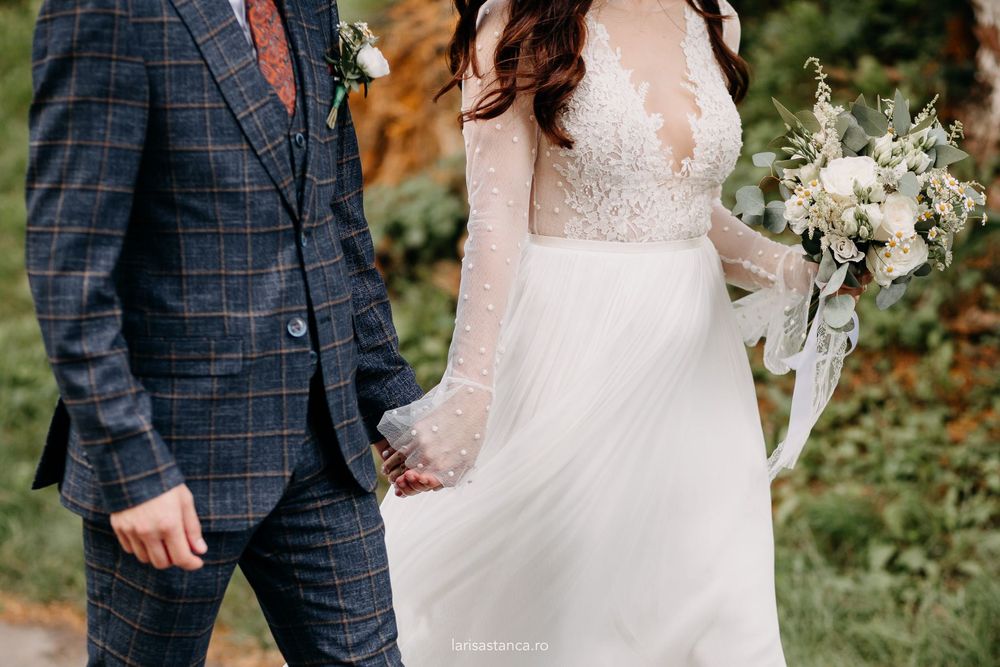 Rochie mireasă mătase Divine atelier