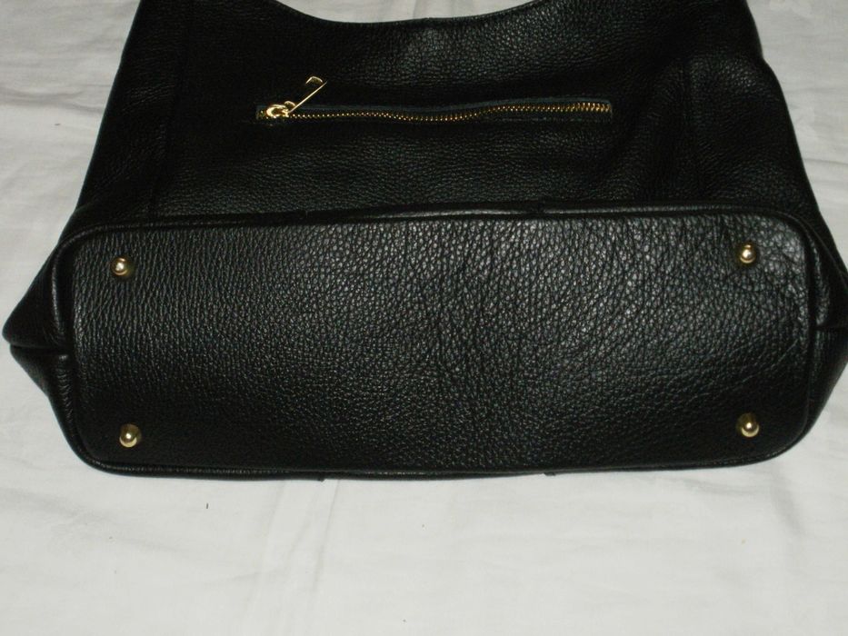 нова черна дамска естествена кожа