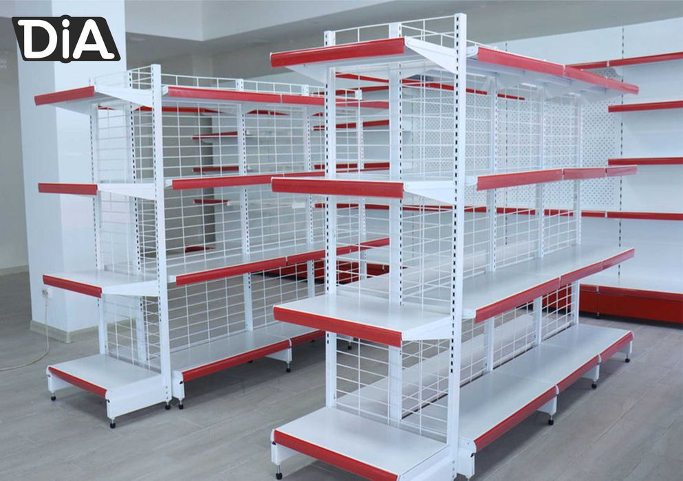 Торговое оборудование для магазина, стеллаж, прилавок витрина asto