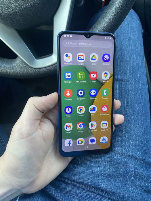 Samsung A03 почти новый телефон