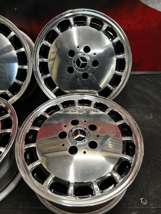Оригинални РЕТРО, алуминиеви джанти за Мерцедес, 15 цола, R126