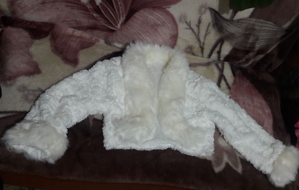 Накидка меховая болеро