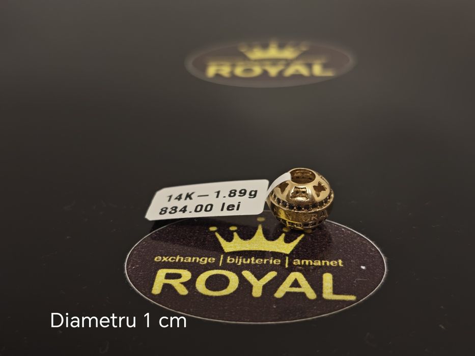 Bijuteria Royal: Pandantiv charm aur 14k 1.89 gr