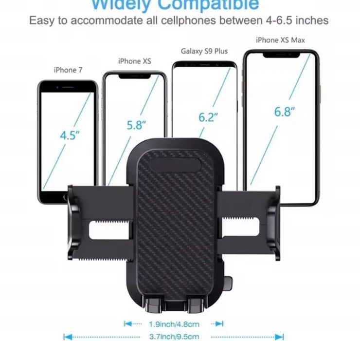 Качествена стойка за телефон-универсална.  (поставка) за кола