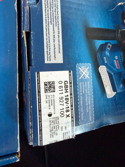 Bosch set rotopercutor ,polizor pe acumulator