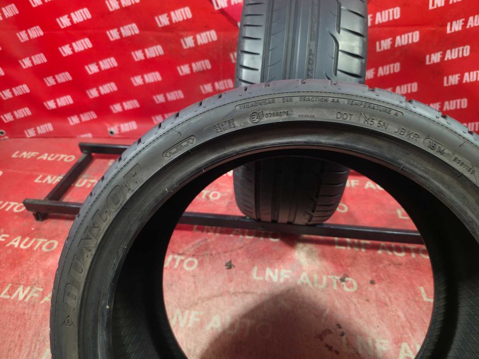 Anvelope de VARA - 225/40/18 - DUNLOP - 6.46 MM - DOT 2014 !