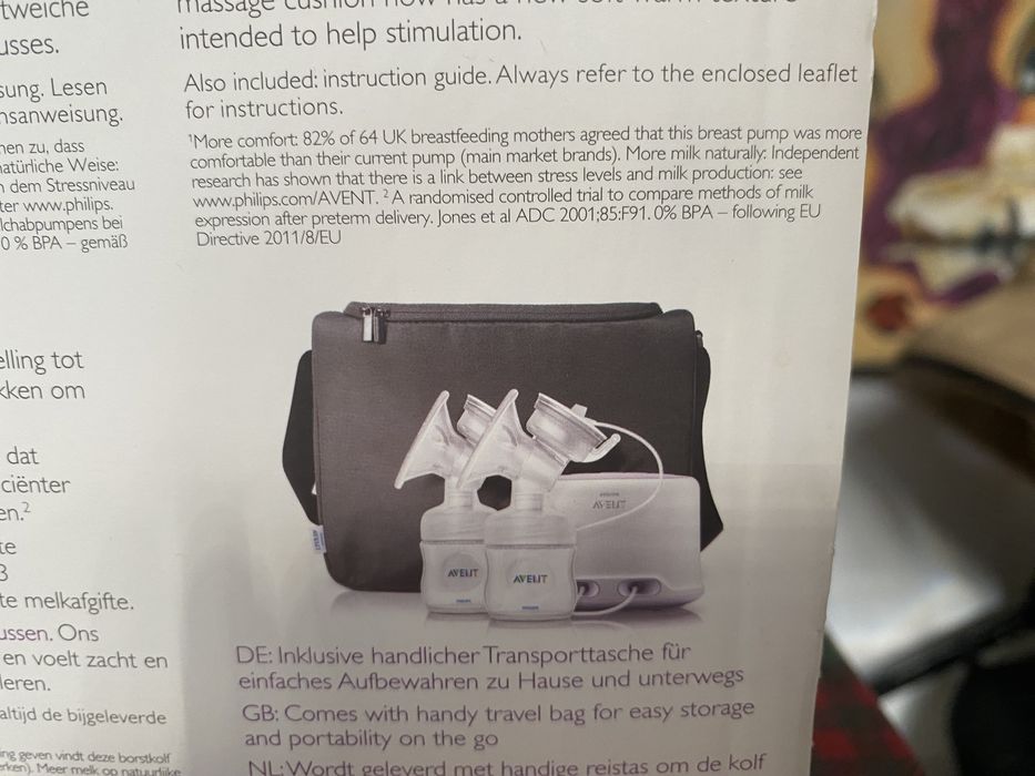 Philips avent pompa de sani electric