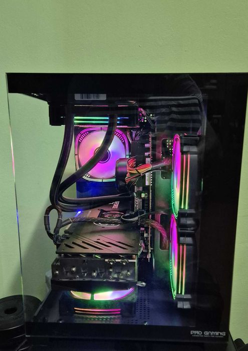 PC Gaming Intel i5-12500,16GB DDR5,1TB NVMe+1TB SSD,AIO,RTX 3060-12GB