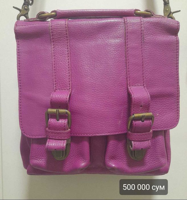 Kanishka кожаные сумки разных моделей.