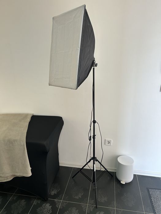 Soft box лампа със стойка 40см/60см