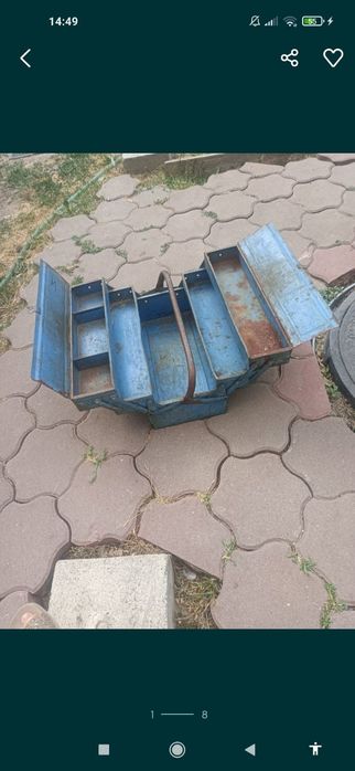 Vând ladă/ trusa de scule tabla