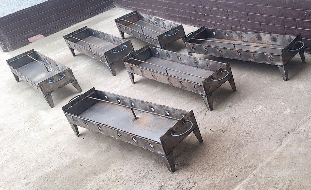 Мангал барбекю два в адном