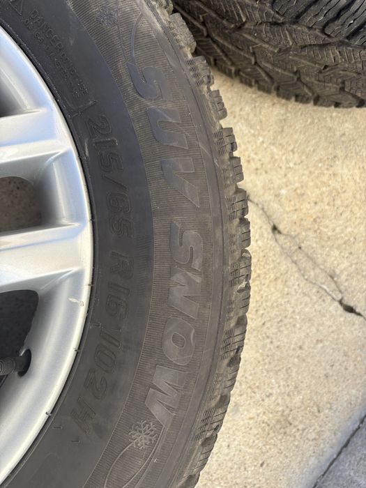 Джанти с гуми 5x112 16цола VW Audi Seat