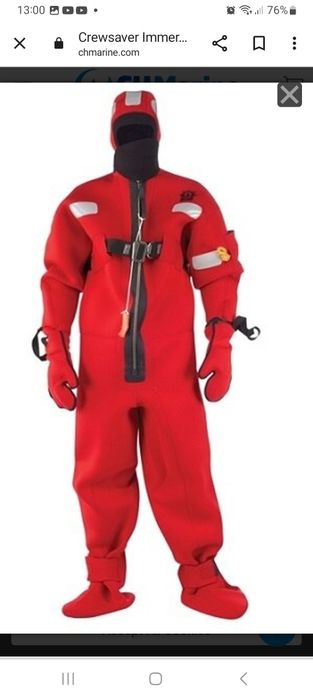 Спасательный неопреновый костюм