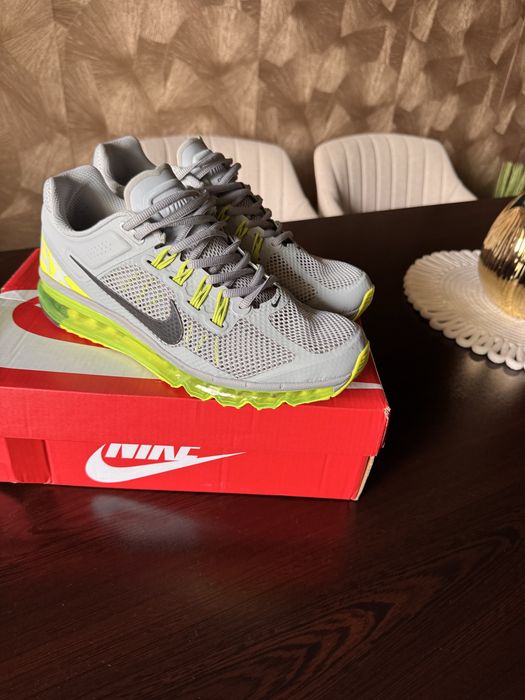 Nike air max2013 wolf grey volt