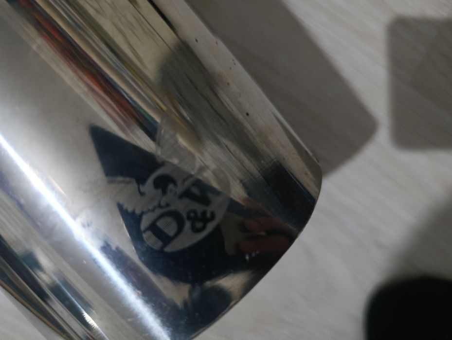 Глушитель банка выхлоп