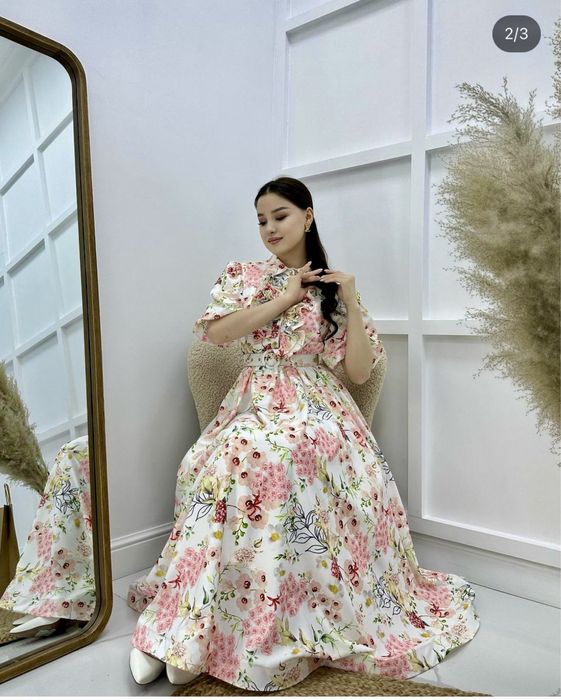 платье нежное