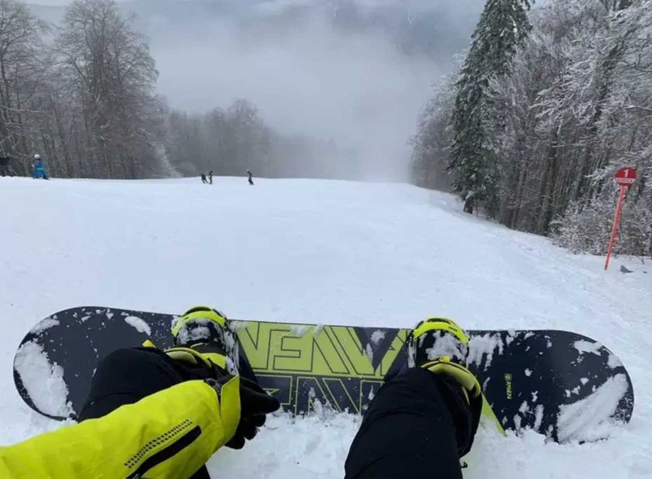 Set placa snowboard Raven + Legaturi FT400 + Boots Matrix ATOP + Husa