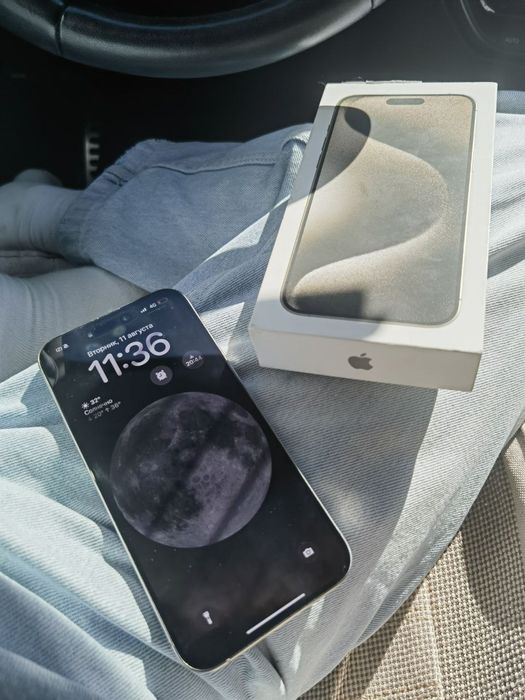Продам IPhone 15 Pro Max 256gb DualSim Natural Titanium