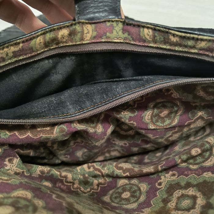 Geantă din piele naturală feronerie aurie 26/27 cm