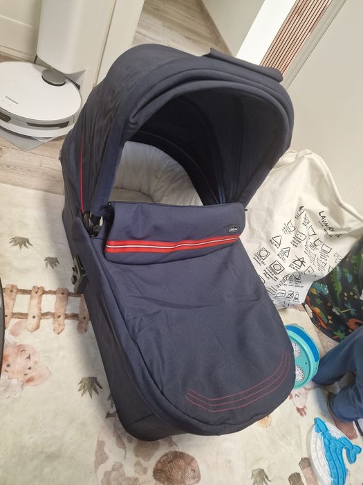 Carucior copii 3 in 1 Chicco Seety, OxfordBlue (Albastru), 0luni+