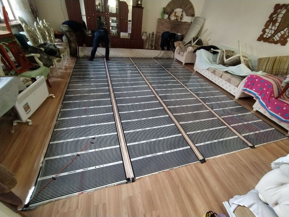 Установка теплого пола