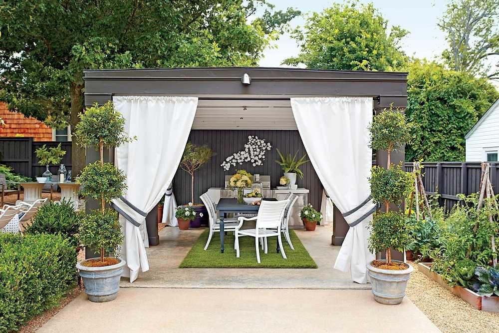 Executam perne exterior, draperii foisor, huse, perdele exterior