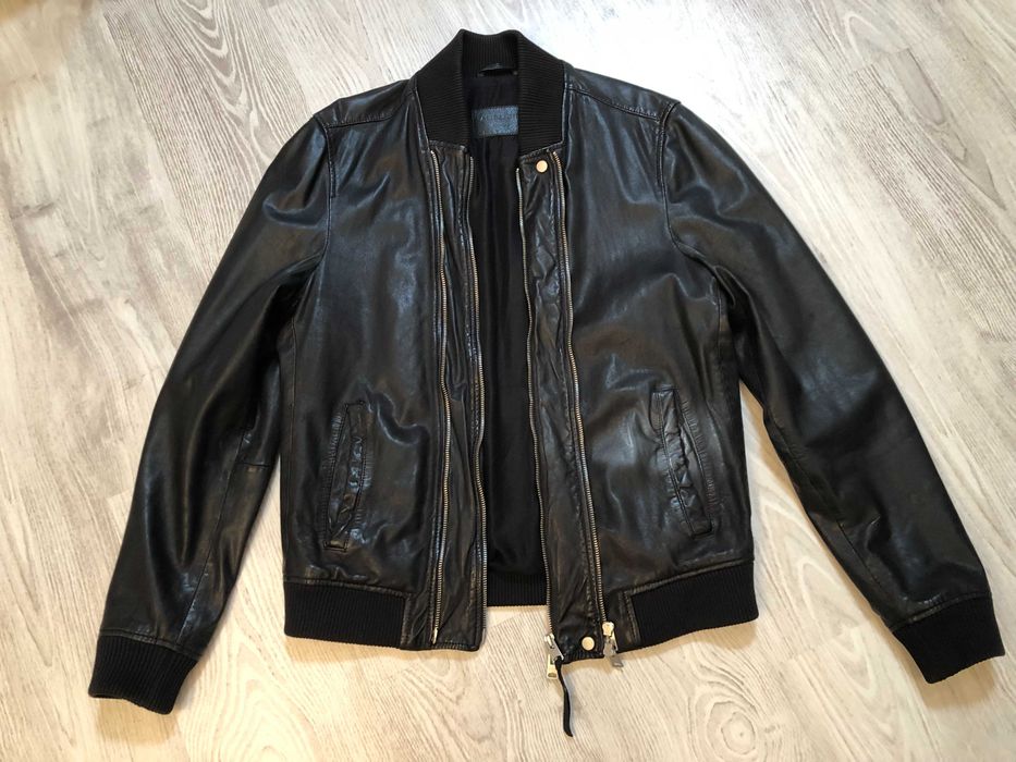 AllSaints geaca piele M, barbateasca