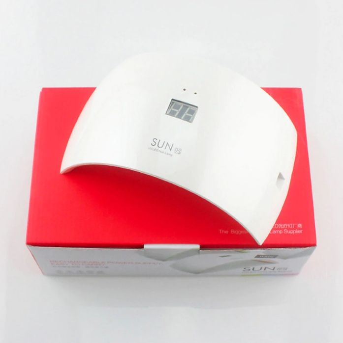 Удобна дъговидна UV/LED лампа за маникюр и педикюр с мощност от 24W -