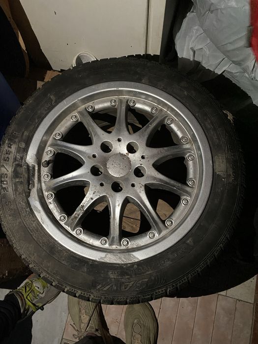 ОФЕРТА! 16 цола джанти с гуми – 3 здрави + 1 за ремонт