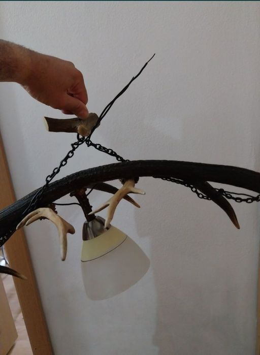 Lustra corn cerb si căprior, Zmeu Wepa  Flyer