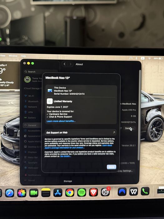 Mackbook Neo 512GB